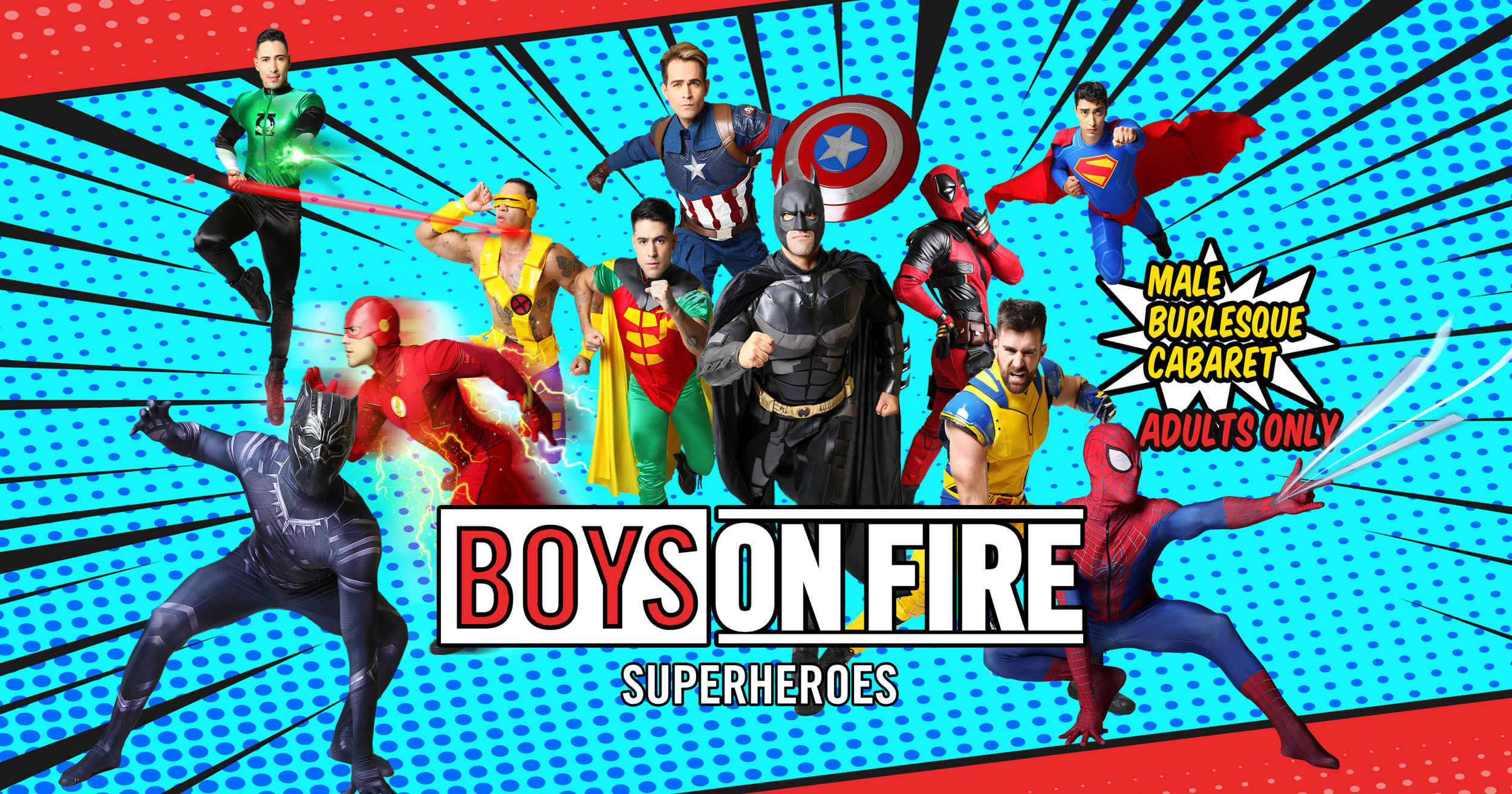 Boys On Fire Superheroes