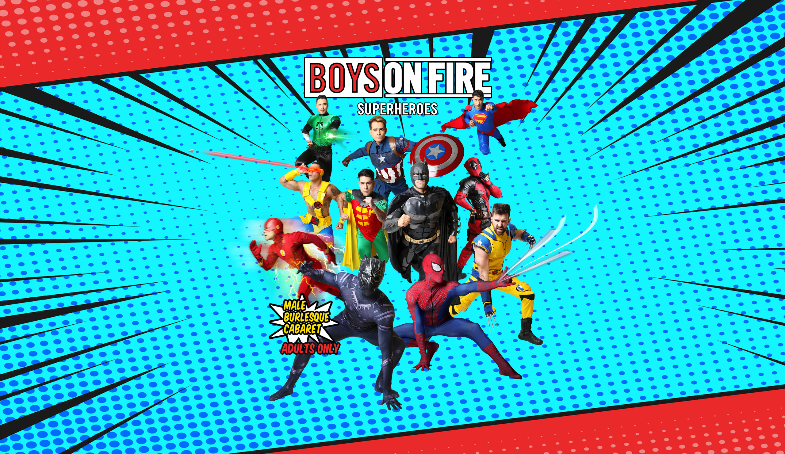 Boys On Fire Superheroes